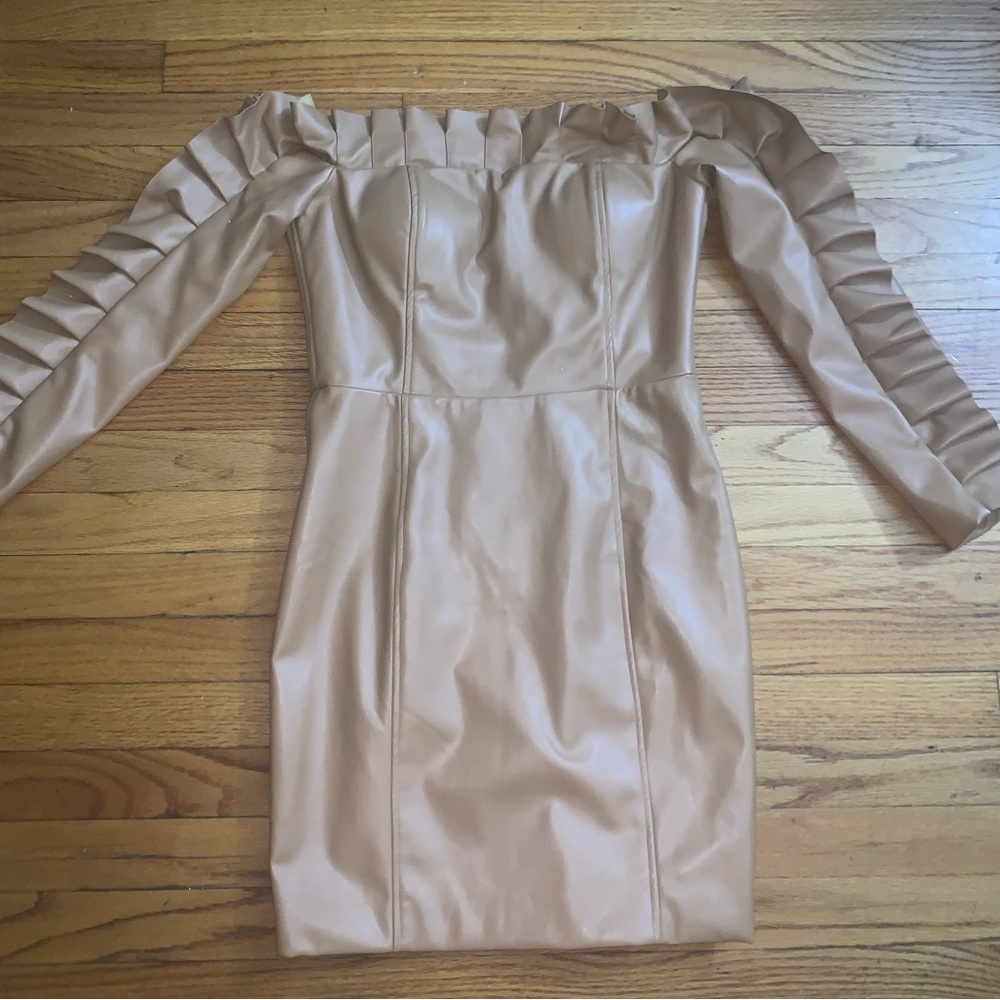 ‼️Faux Leather Dress‼️
